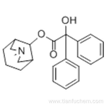 1-methyl-4-piperidyl diphenylglycolate CAS 3608-67-1